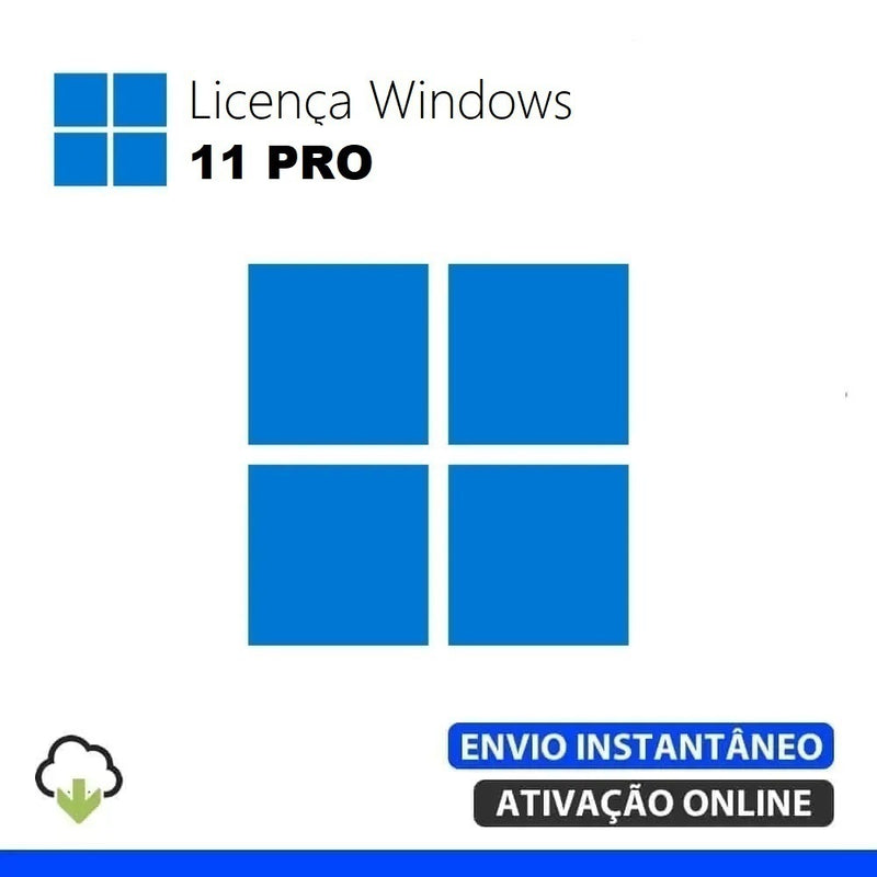 Windows 11 Pro Licença Chave Ativação